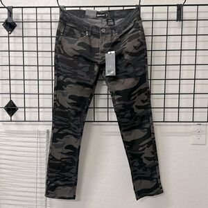 33x30 SB ROYAL BLUE skinny fit jeans black camouflage